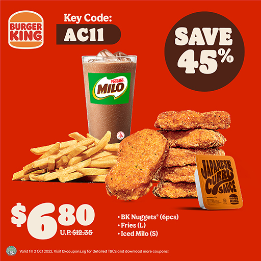 Chicken fries coupon burger king