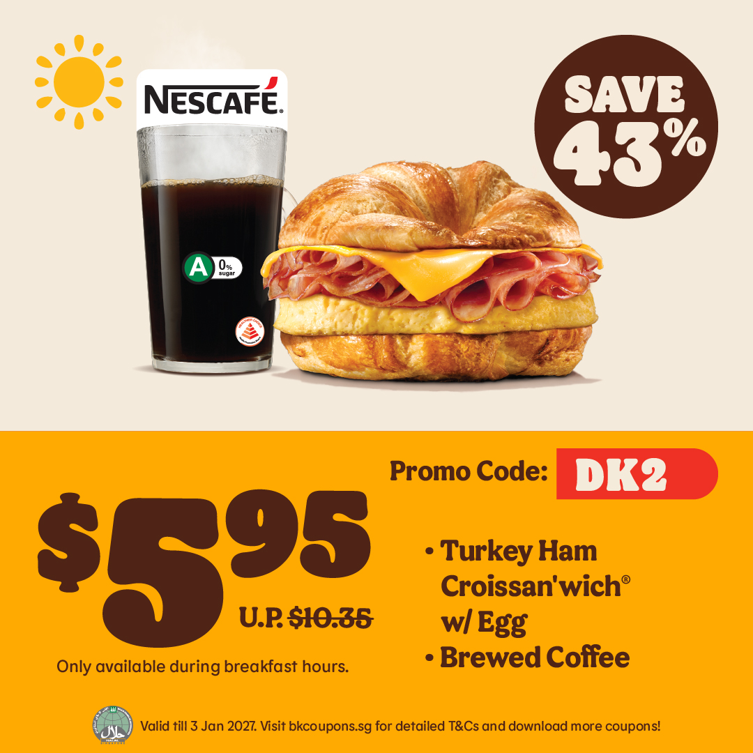 Fuel Your Morning with Savoury Turkey Ham and Fresh Brewed Coffee